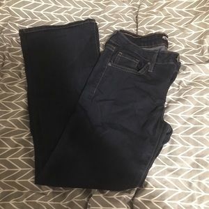 Just Black bootcut dark jeans